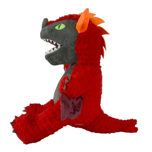 Build-A-Bear Great Wolf Lodge MagiQuest Charlock Red Dragon Plush 17” - Picture 3 of 12